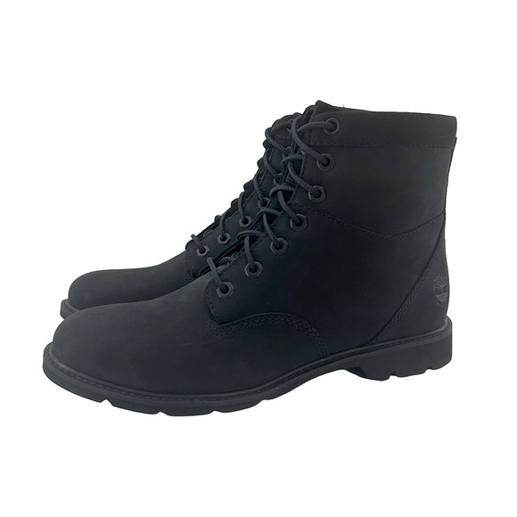 TIMBERLAND Women's Lace Up Waterproof Leather Boots • 7 • black - Picture 1 of 9